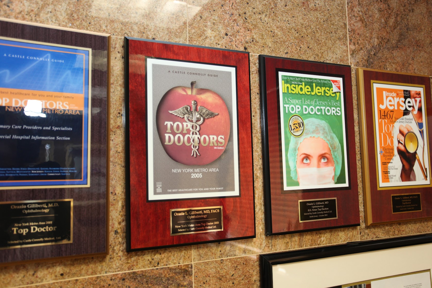 Castle Connolly Top Doctors awards