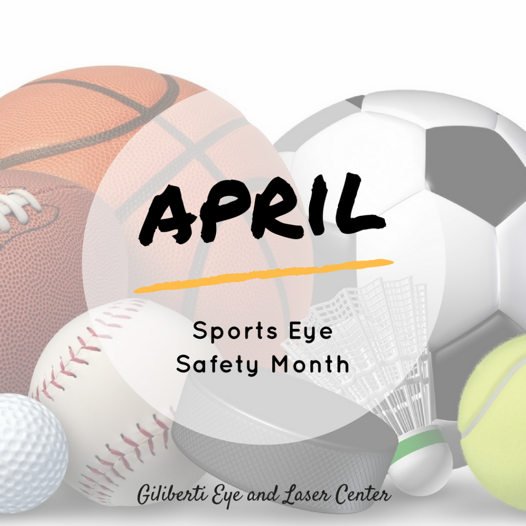 Sports Eye Safety Month April Giliberti Eye and Laser Center